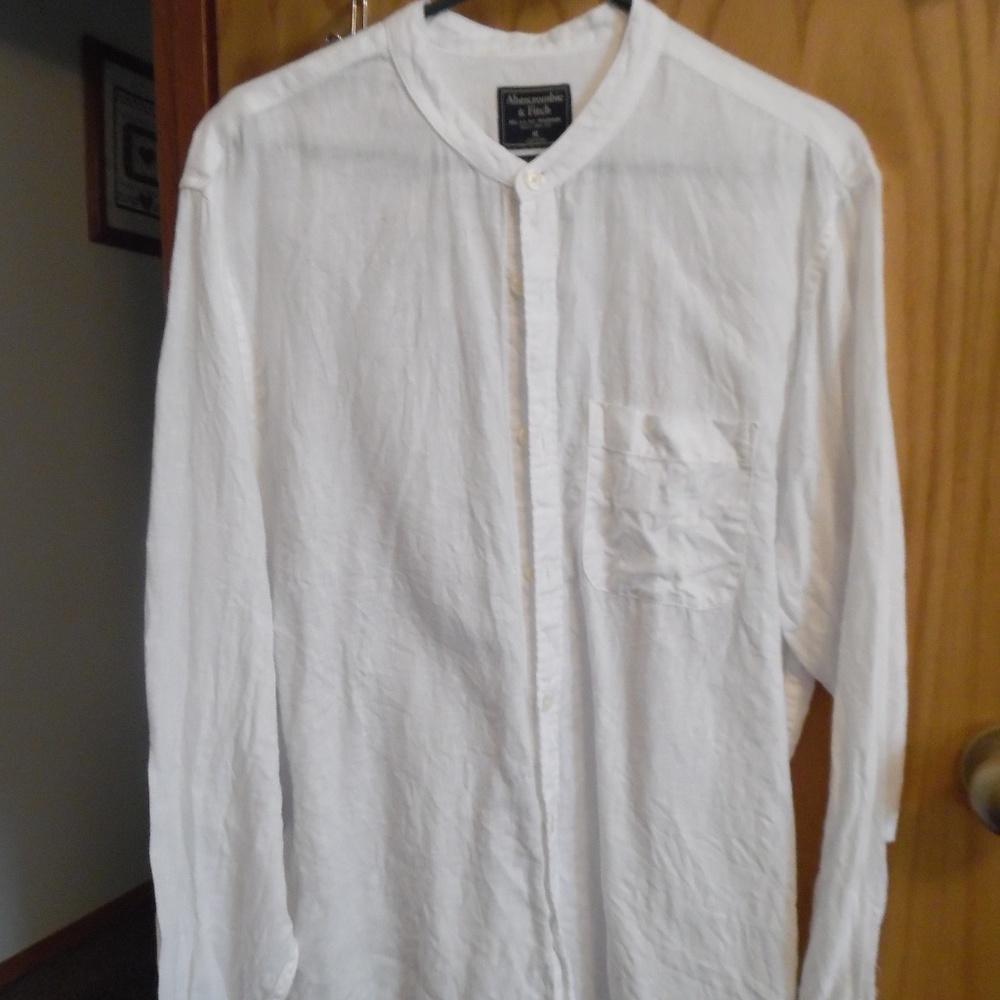 Abercrombie & Fitch/ linen Shirt